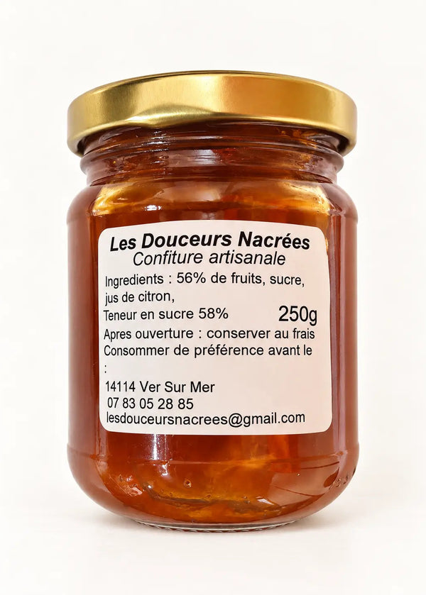 Confiture abricot dos