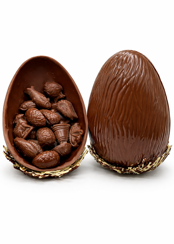 Photo œuf chocolat paques