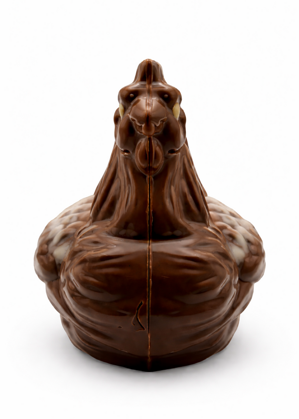 Photo poule chocolat Pâques